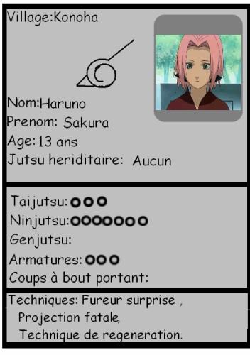 Fiche Sakura